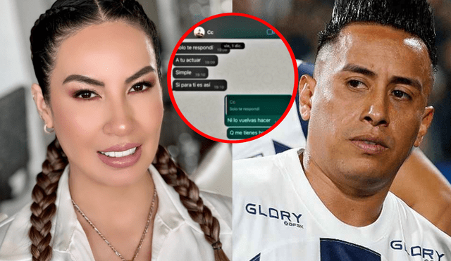 Christian Cueva tuvo una relación extramatrimonial con Pamela Franco, según excompañera de la cumbiambera. Foto: composición LR/Instagram/Pamela López/Difusión/América TV  - Video: América TV