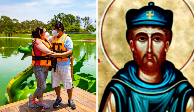 San Valentín se celebra en honor al santo que casaba a los jóvenes a escondidas. Foto: composición LR/Serfor/Sobre Historia