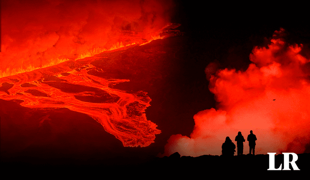Islandia, un país rodeado por volcanes, ha sufrido en los últimos meses múltiples erupciones. Foto: composición LR/AFP -  Video: Euronews
