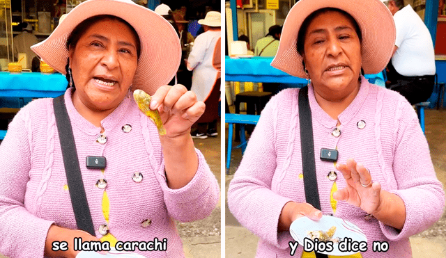 La mujer señaló que el pescado es muy popular en el altiplano y existe una leyenda sobre la forma de comer. Foto: composición LR/@malandromagno