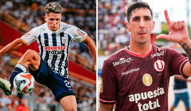 Catriel Cabellos y Diego Dorregaray serán titulares en el clásico del fútbol peruano. Foto: composición LR/Alianza Lima/Universitario