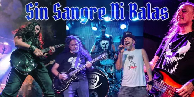 Sin Sangre Ni Balas, agrupación peruana de hard rock, formada en 1991, publica su primer disco en estudio. Foto: Difusión