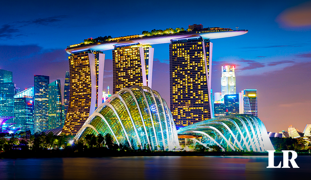Este hotel de lujo cuenta con 2.560 habitaciones y el casino cuenta con el casino tiene un total de 15.000 metros cuadrados. Foto: composición LR/Visit Singapore