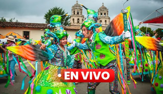 El Carnaval de Cajamarca finaliza el 14 de febrero. Foto: ComexPerú/composición LR