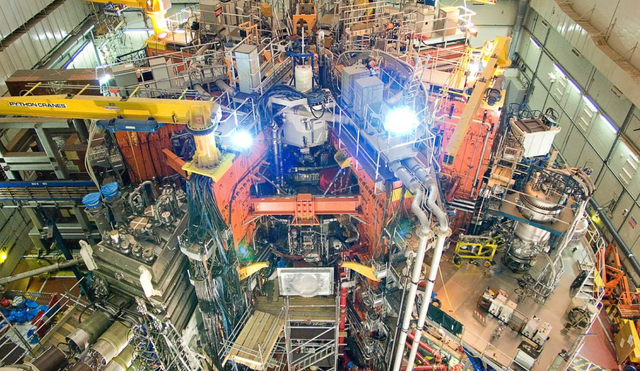 El laboratorio JET ha iniciado un proceso de desmantelamiento tras el récord. Foto: Autoridad de Energía Atómica del Reino Unido