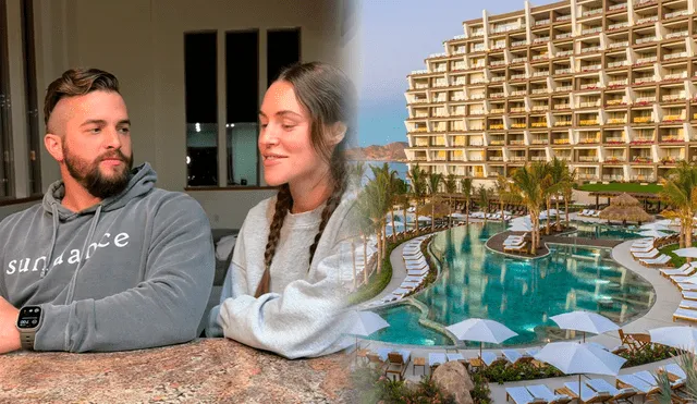 La historia de Cameron Jensen y su esposa Carly, fueron viral en TikTok, al relatar como es que se hospedaron en un hotel de lujo de Los Cabos, México completamente vacío. Foto: composición LR/TikTok/GrandVelas