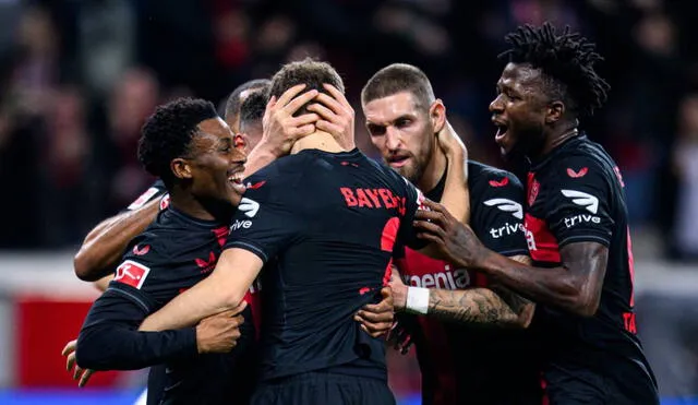 Bayer Leverkusen sacó una importantísima victoria sobre Bayern Múnich. Foto: Bayer Leverkusen