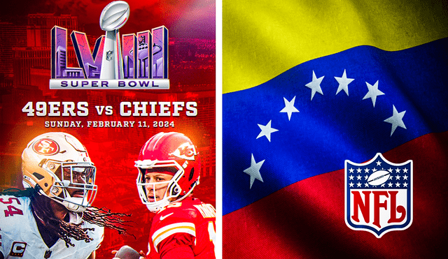 Revisa cómo ver el Super Bowl 2024 en Venezuela. Podrás seguir el evento a través de hasta 3 canales de TV este domingo 11 de febrero. Foto: composición LR/49ers/Freepik