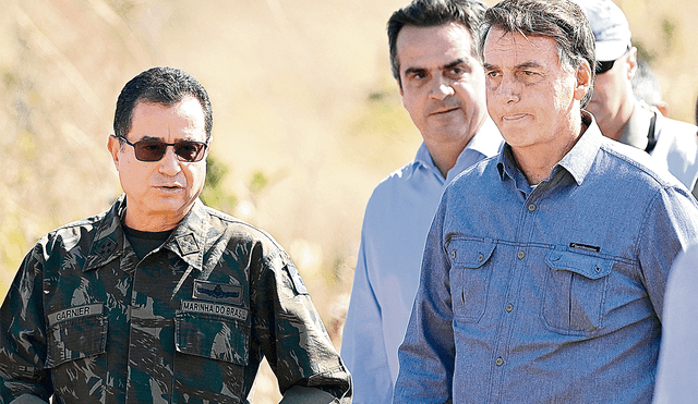 Implicado. Expresidente de Brasil Jair Bolsonaro y varios militares urdieron plan para quebrar orden democrático en su país. Foto: AFP