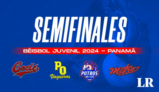 Las semifinales del Béisbol Juvenil 2024 comenzarán en menos de una semana. Foto: composición de Fabrizio Oviedo/LR/Freepik