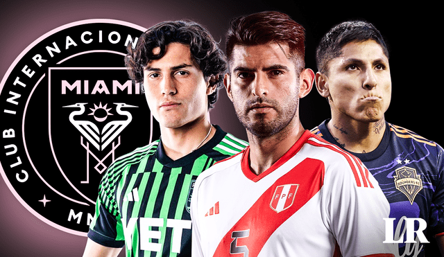 La temporada 2024 de la MLS arrancará el miércoles 21 de febrero y contará con la participación de varios futbolistas peruanos. Foto: composición de Fabrizio Oviedo/La República
