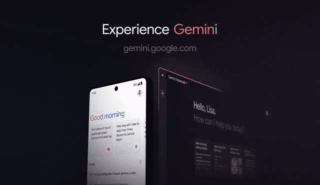 Google Bard ahora se llama Gemini. Foto: Google