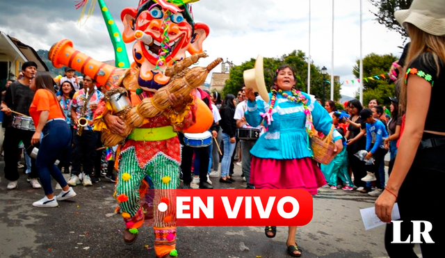 El Ño Carnavalon es un personaje representativa de las fiestas en la región. Foto: Andina