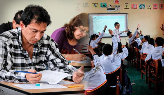 El proceso en la contratación de docentes consiste en 3 etapas: renovación de contrato, contratación por resultados de la prueba nacional y contratación por evaluación de expedientes. Foto: composición Jazmin Ceras/La República.