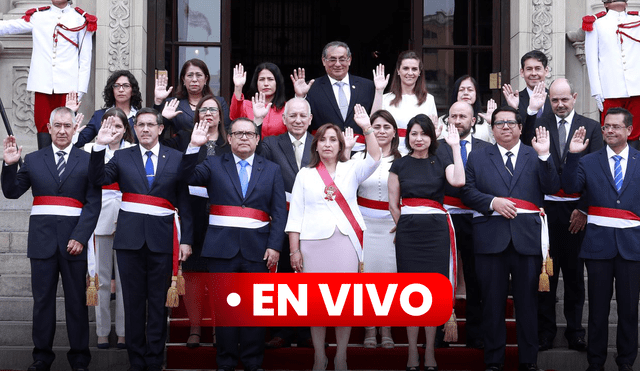 Dina Boluarte tomará juramento de nuevos ministros como parte de una restructuración en el gabinete ministerial. Foto: composición Fabrizio Oviedo/ La República.