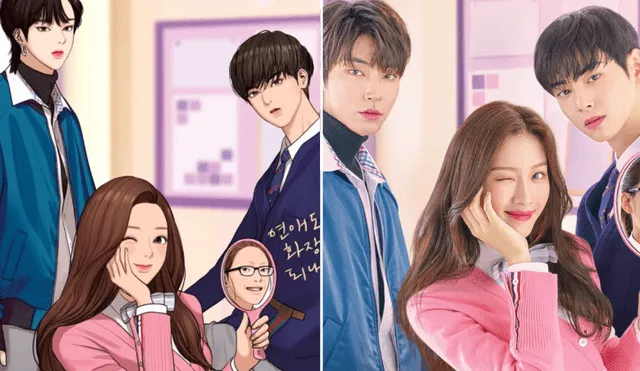 El webtoon ‘True Beauty’ fue escrito por la autora coreana Yaongyi. foto: composición LR/Naver/tvN