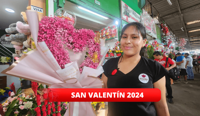 San Valentín es una de las épocas con mayor compra de flores. Foto: composición LR/Rosa Quincho