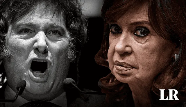 Fernández de Kirchner equiparó el gobierno de Milei con la dictadura cívico-militar y las privatizaciones de los años 90. Foto: composición LR/AFP
