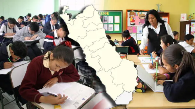 Los colegios privados en Perú ofrecen una variedad de programas educativos y servicios adicionales. Foto: composición LR/Andina