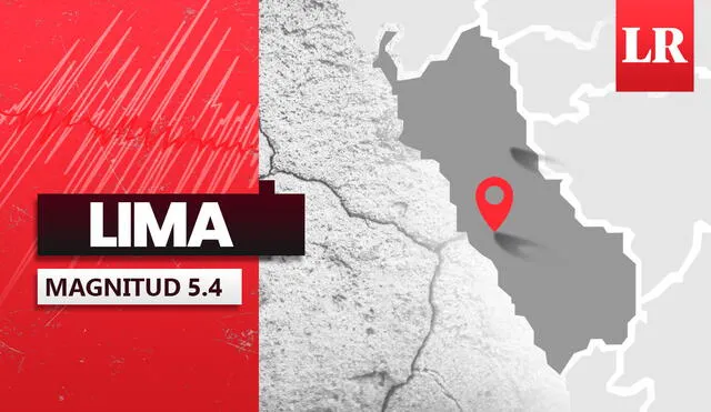 Temblor de magnitud 5.4 se registró en Huaral y remeció Lima hoy
