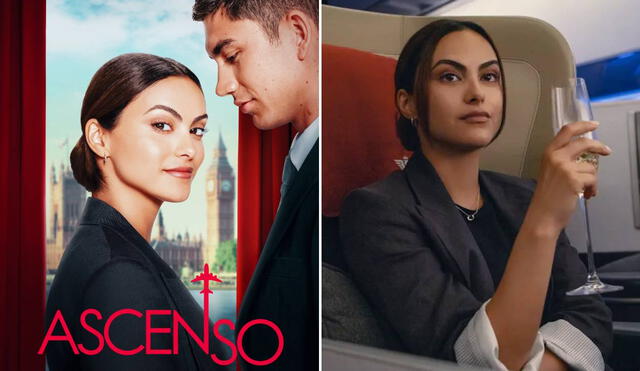 Camila Mendes ocupa el papel principal en ‘Ascenso’, una de las películas más vistas en streaming en la actualidad. Foto: composición LR/Prime Video