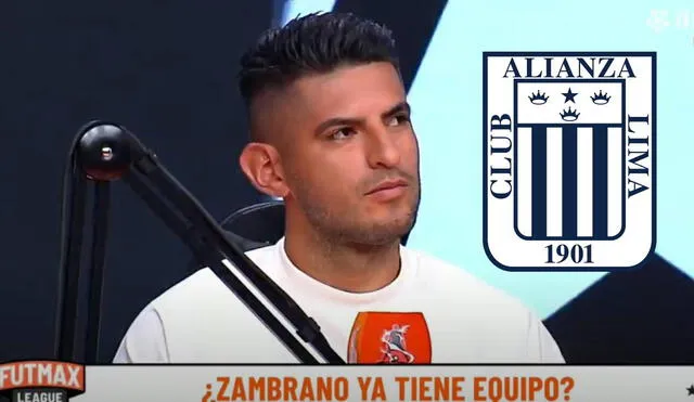 Carlos Zambrano jugó en Alianza Lima en 2023. Foto: captura de Liga 1 Max