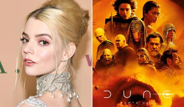 Anya Taylor-Joy se hizo presente en la premier de ‘Dune 2’ y confirmó los rumores de su participación en la cinta. Foto: composición LR/WireImage/Warner Bros.