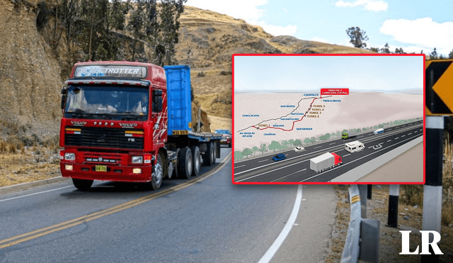 Nueva Carretera Central contará con 4 carriles para que ciudadanos puedan llegar más rápido a sus destinos. Foto: composición LR/Andina