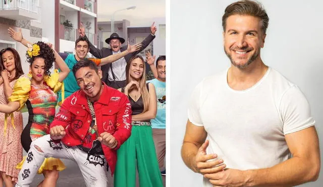 'Al fondo hay sitio': David Villanueva, ex chico reality, se suma a la serie. Foto: composición LR / David Villanueva / Instagram