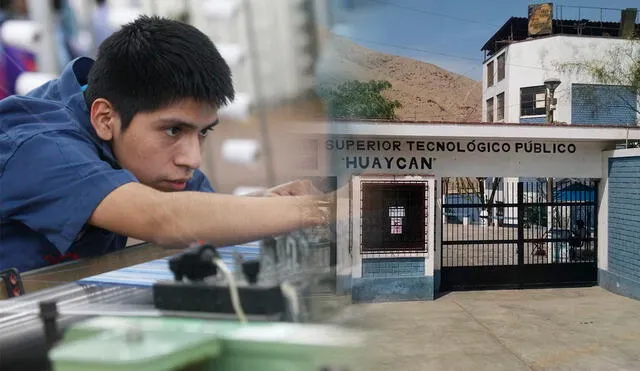 En el I. E. S. T. P. Huaycán podrás estudiar Electrónica Industrial sin costo alguno. Foto: composición LR/Andina