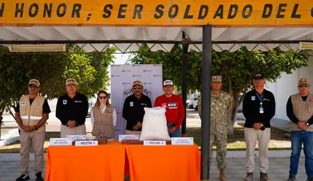 Insumo químico es empleado en la minería y agricultura. Foto: Gobierno del Perú