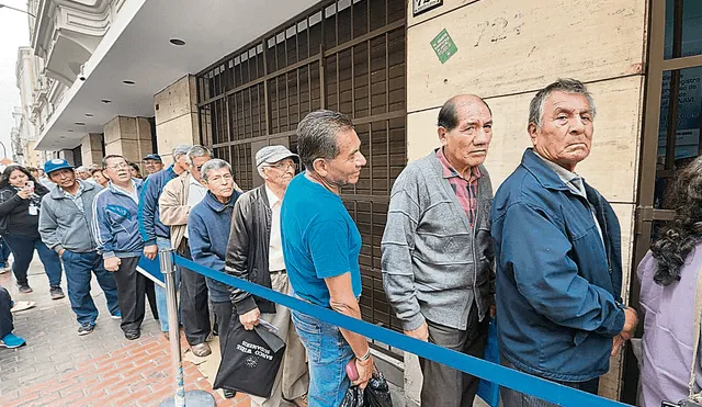 Justicia a medias. Faltan S/42.000 mllns de los empleadores, pero el Tribunal Constitucional negó que se pague todo. Foto: difusión