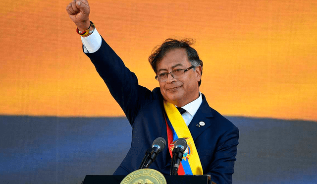 Gustavo Petro es uno de los pocos presidente latinos que muestra apoyo a Nicolás Maduro. Foto: AFP