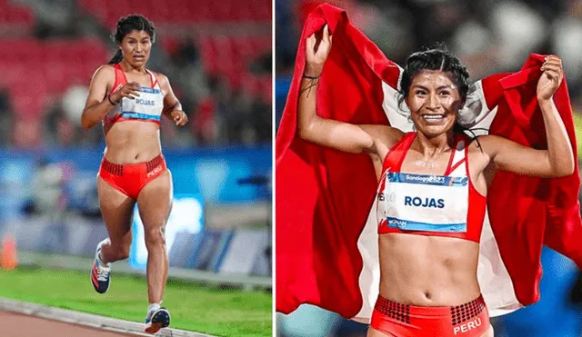 Luz Mery Rojas es natural de Junín y desde muy joven destacó en el atletismo. Foto: composición LR/Andina