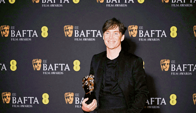 Mejor actor. Cillian Murphy está nominado al Óscar y es favorito tras ganar los Bafta. Foto: difusión