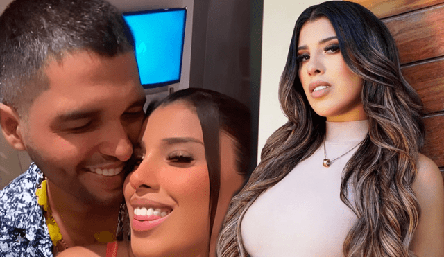 Yahaira Plasencia y Jair Mendoza evitaron en todo momento exponer su romance frente a cámaras. Foto: Instagram/Video: América TV