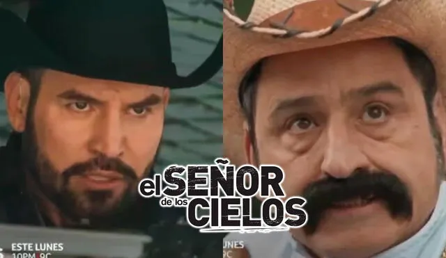 Aurelio y ‘El cabo’ se verán en un enfrentamiento que promete mucho fuego y violencia en ‘El señor de los cielos 9’. Foto: composición LR/Telemundo