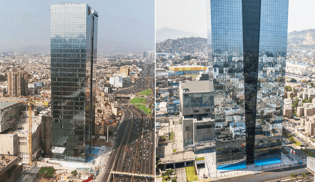 El edificio más alto del Perú se encuentra ubicado en la capital y fue inaugurado en 2016. Foto: composición LR/Unicon/Perú News 7