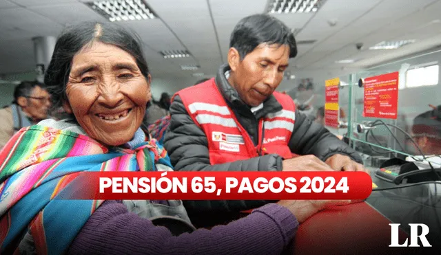 La entrega de la subvención económica que otorga Pensión 65 empezará el 19 de febrero en agencias del Banco de la Nación. Foto: composición de Fabrizio Oviedo/La República/Andina