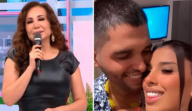 Yahaira Plasencia y Jair Mendoza hicieron pública su relación a fines de 2023. Foto: composición LR/Captura América TV/Yahaira Plasencia/Instagram