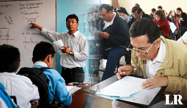 Conoce más detalles sobre el beneficio económico para los docentes. Foto: composición de Fabrizio Oviedo/La República