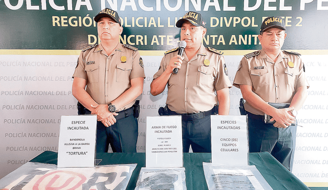 Investigación. Agentes policiales están tras los pasos del principal autor de los disparos contra cuatro personas. Fiscalía ya inició diligencias preliminares. Foto: difusión