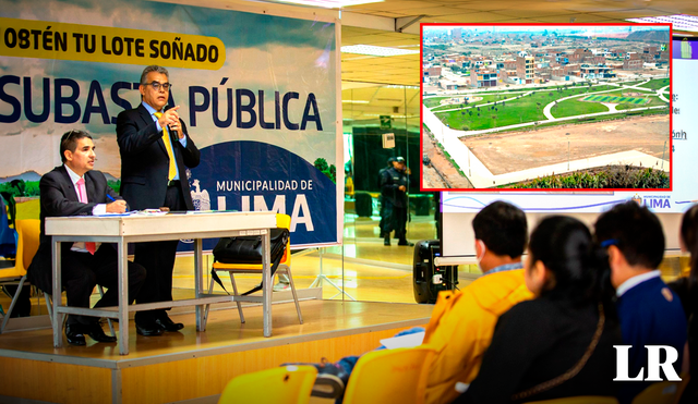 Mediante la subasta pública, los ciudadanos interesados tienen la oportunidad de adquirir predios para construir su casa propia. Foto: composición de Gerson Cardoso/LR/Andina