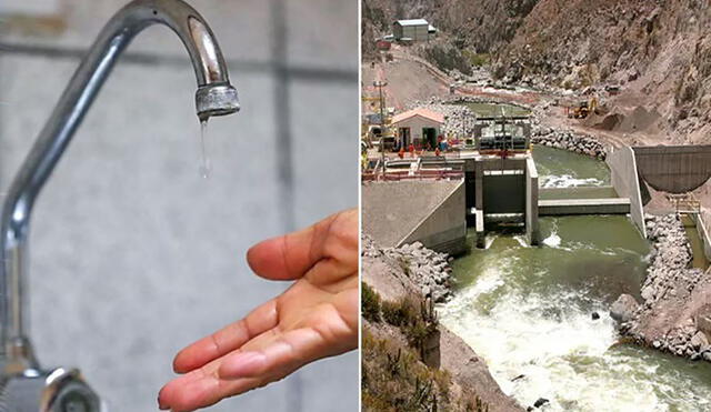Corte de agua nuevamente afectará a Arequipa a raíz de las lluvias y huaicos. Foto: composición LR/Sedapar