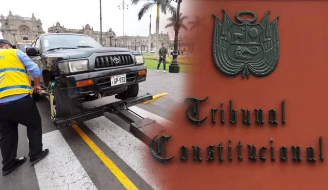 Según el TC, la entidad encargada de imponer sanciones a los vehículos mal estacionados es la PNP. Foto: composición LR/Andina