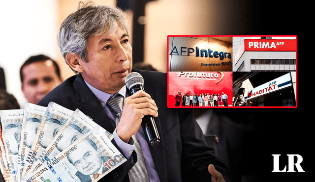 El titular del MEF, José Arista, manifestó su posición contraria a autorizar un nuevo retiro de los fondos de las AFP como lo propone el Congreso. Foto: composición de Fabrizio Oviedo/LR/Andina