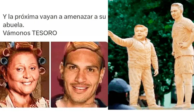 Paolo Guerrero llegó a Lima para definir su caso con la UCV y los internautas decidieron crear los más divertidos memes. Foto: composición LR/X