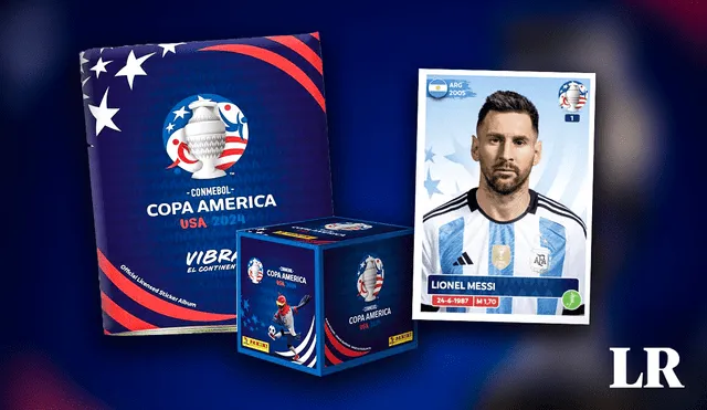 La Copa América USA 2024 reunirá a 16 selecciones participantes que estarán divididas en cuatro grupos. Foto: composición de Fabrizio Oviedo/La República/Panini