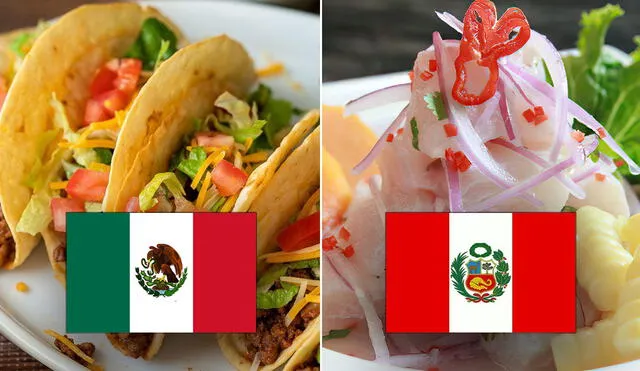 La cocina peruana es el resultado de una fusión de influencias culturales, mientras que la mexicana se caracteriza por su variedad de platillos regionales. Foto: composición LR/Restaurante Tierra Socorrana