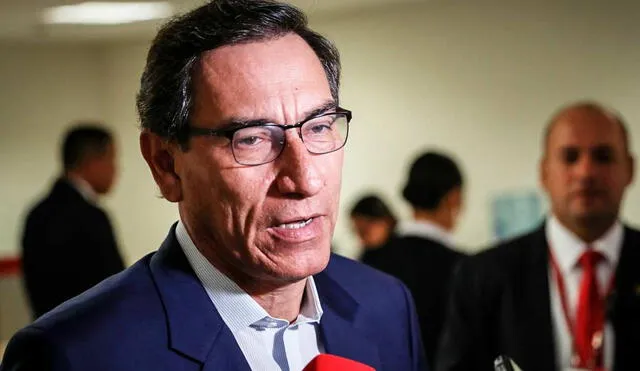 "Esto es lo que queríamos, que de una vez (el caso) pasara a la Fiscalía de la Nación para que medite todos los actuados y evalúe", dijo Martín Vizcarra, expresidente de la República. Foto: Andina